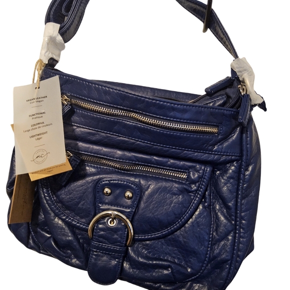 The Lorie Crossbody in Blue - Picture 12 of 13